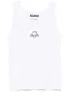 Moschino Round-neck Vest In White
