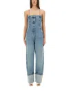 Moschino Relaxed Fit Denim Suit In Blue