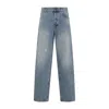 Moschino Relaxed High-waist Jeans With Classic Five-pocket Styling
