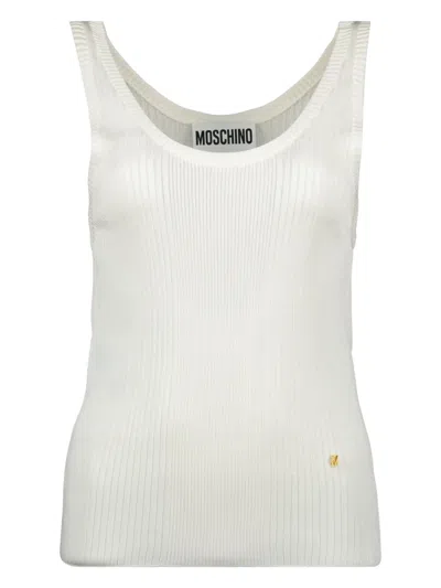 MOSCHINO RIBBED TANK TOP