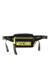 MOSCHINO BELT BAG WITH LETTERING LOGO