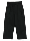 Moschino Ripstop Trousers In Black