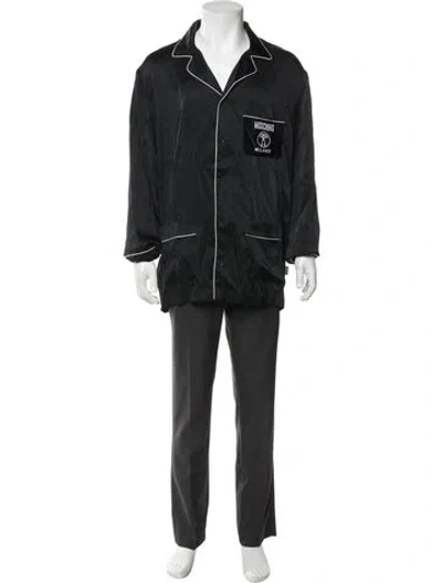 Pre-owned Moschino Robe In Blue