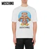 MOSCHINO Moschino/莫斯奇诺 早秋男士Robot Bear有机平纹针织T恤,6920802993705082702