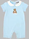 Moschino Romper Addition In Blue