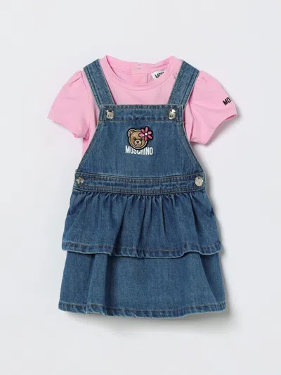 Moschino Babies' Romper  Kids Color Blue