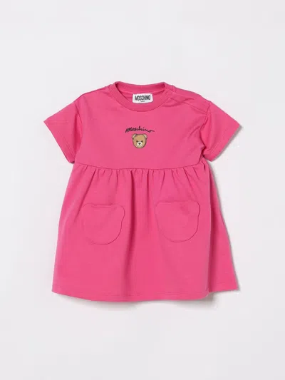 Moschino Babies' Romper Kids  In Pink