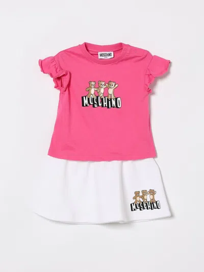 Moschino Babies' Romper Kids  In Pink