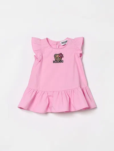 Moschino Babies' Romper Kids  In Pink