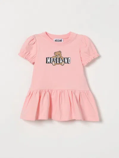 Moschino Babies' Romper Kids  In Pink