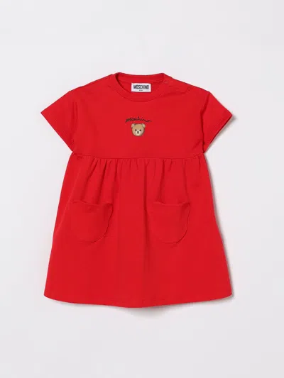 Moschino Babies' Romper Kids  In Red