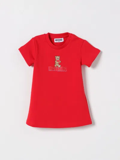 Moschino Babies' Romper Kids  In Red