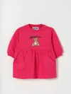 Moschino Romper  Kids Color Raspberry In Pink