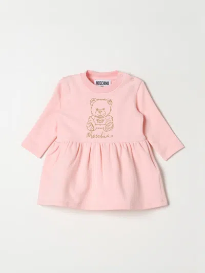 Moschino Romper  Kids Color Pink In Pink