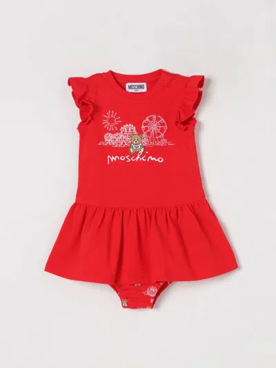 Moschino Babies' Romper  Kids Color Red