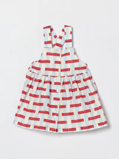 Moschino Babies' ロンパース  ボーイ カラー レッド In Multi