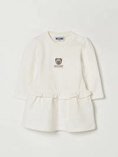Moschino Babies' Romper  Kids Color White