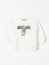 Moschino White T-shirt For Babykids With Teddy Bear