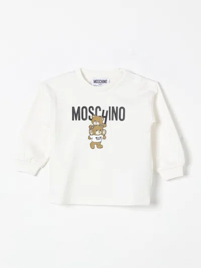 Moschino Babies' Romper  Kids Color White In Weiss