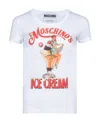 Moschino Camiseta - Blanco In Multicolor