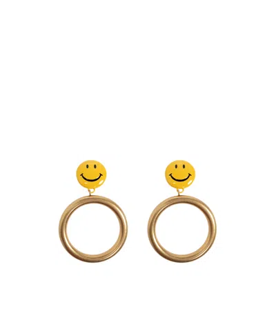 MOSCHINO ROUND EARRINGS