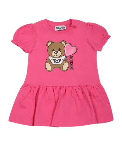 MOSCHINO ROUND-NECK DRESS