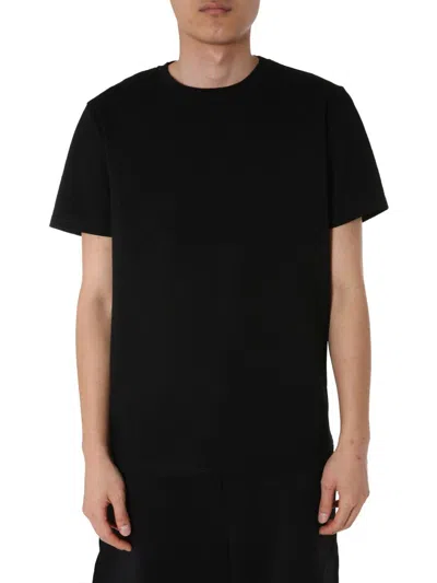 Moschino Round Neck T-shirt In Black
