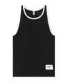 Moschino Round-neck Vest In Black