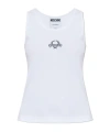 Moschino Round-neck Vest In White