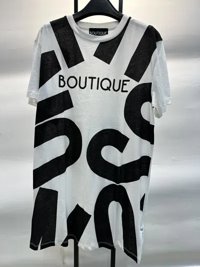 Moschino Round-necked T-shirt In Black