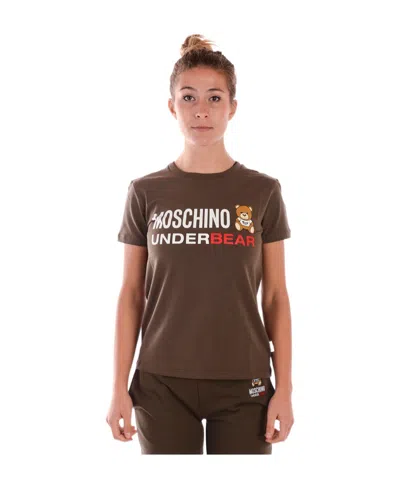 Moschino Round-necked T-shirt In Red