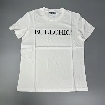 Moschino Round-necked T-shirt In White
