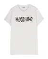 Moschino Logo Logo Short-sleeved T-shirt In White