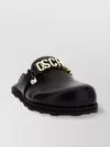 Moschino Round Toe Flat Sole Mules