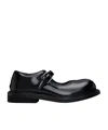 Moschino Patent-leather Loafers In Black