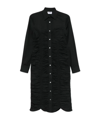 MOSCHINO RUCHED SHIRT DRESS