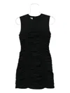 Moschino Knee Length Dress Sleeveless Design In Black
