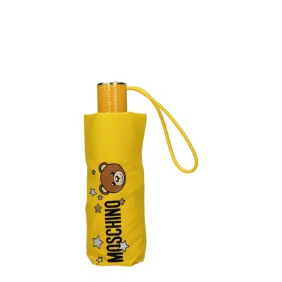 Moschino Toy Umbrella Stars Women's Polyester Yellow
