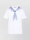 Moschino Cotton Interlock T-shirt With Print