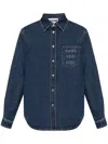 Moschino Long Sleeve Shirt In Blue
