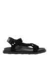 Moschino Couture Sandal With Logo In Black
