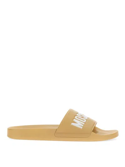 MOSCHINO SANDAL WITH LOGO