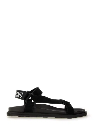 MOSCHINO SANDAL WITH LOGO