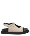 Moschino Sandals In Beige
