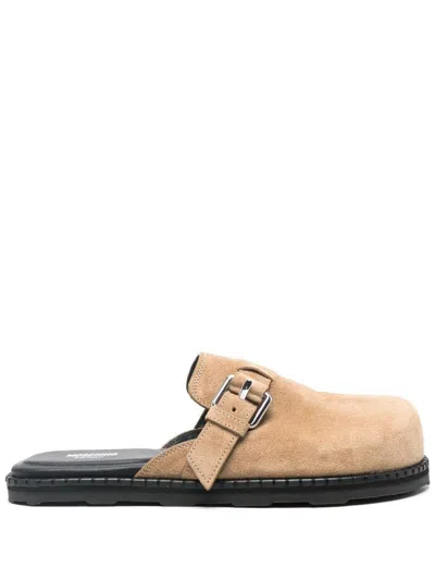 Moschino Sandals In Beige