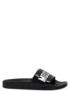 Moschino Men Slide Sandal With Logo