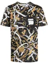 MOSCHINO SARTORIAL-PRINT COTTON T-SHIRT