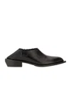 Moschino Couture Shootie Cuban Heel In Black