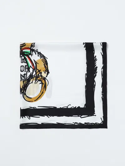 Moschino Scarf Woman  Couture In White