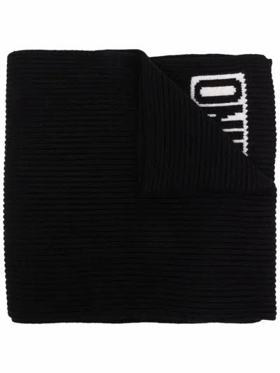 Moschino Scarfs In Black